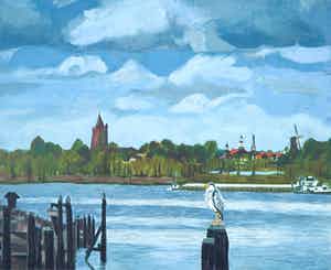 Valentin Bakardjiev - Zeefdruk, Dalem verkocht voor € 1!