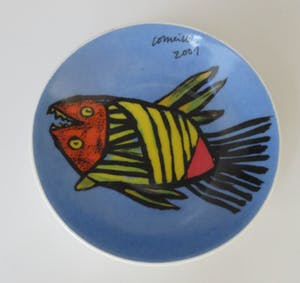 Corneille - Vier porseleinen onderzetters en een kopje kopen? Bied vanaf 28!