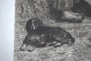 François Nicolas Auguste Feyen-Perrin - ets- Bretonse vissersmeisjes 1880 + 2 litho's Scheveningen kopen? Bied vanaf 40!