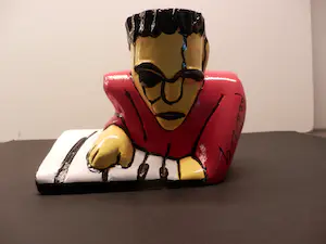 Herman Brood - Sculptuur van Kunsthars IK kopen? Bied vanaf 1!