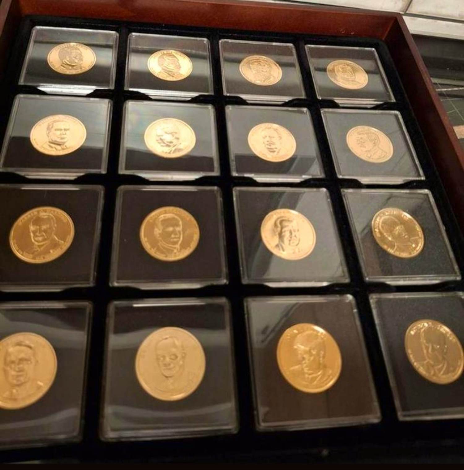 Onbekend - U S A Mint presidentiel 24 k munten collectie kopen? Bied vanaf 225!