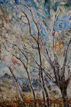 Leo Van Paemel - Acryl op Masoniet / Het Vlaamse Land (1970) kopen? Bied vanaf 225!