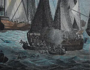 Jan Frederik Christiaan Reckleben - De scheepsstrijd op het Slaak, Zeeland 1631 kopen? Bied vanaf 35!