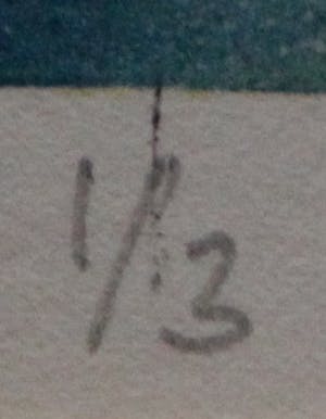 Leo Vroman - Ingelijste zeefdruk: Silhouette - 1980 kopen? Bied vanaf 75!