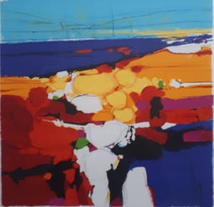 Frank Lejeune - First visit to Toscane - Zeer mooi ingelijst - Nieuwstaat kopen? Bied vanaf 40!