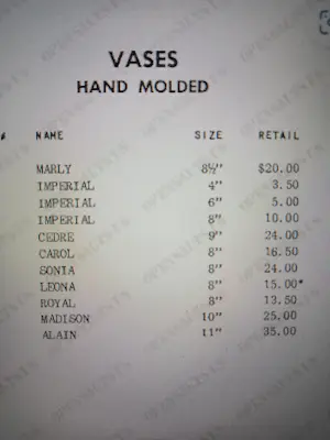 Val-Saint-Lambert - Kristallen vaas 'Marly' kopen? Bied vanaf 1!