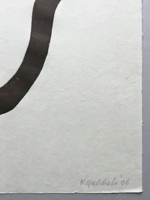 Klaas Gubbels - houtdruk 'Bruine kan ’ - 2006 - oplage 23 kopen? Bied vanaf 350!