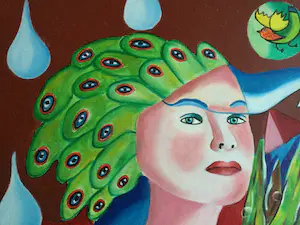 Maartje Wijngaarden - z.t. | surrealistisch olieverfschilderij kopen? Bied vanaf 75!