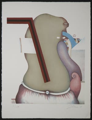 Jorg Reme - Litho, Zonder titel kopen? Bied vanaf 1!