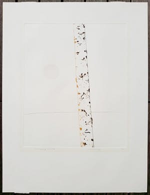 Harrie Gerritz - Zonsopgang met berk, aquatint ets kopen? Bied vanaf 60!