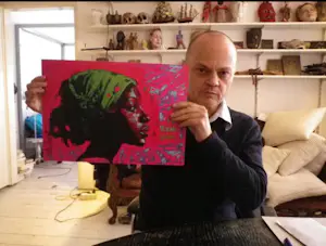 Peter Klashorst - African Lady kaufen? Bieten Sie von 80!