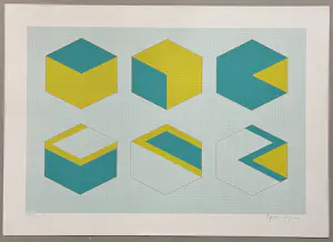 Winfred Gaul - 724113 - Signierte und nummerierte Original Serigraphie - Informel kopen? Bied vanaf 99!