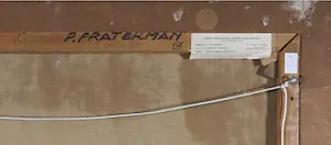 Pieter Fraterman - Olieverf op doek, Stilleven met maskers - Ingelijst kopen? Bied vanaf 35!