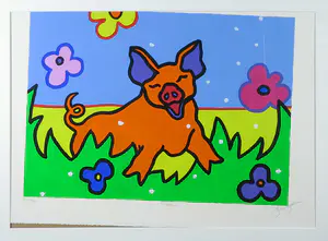 Shunyam - Zeefdruk, Arthur - Ingelijst (Groot) kopen? Bied vanaf 40!