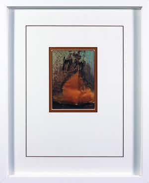 Joseph Beuys - Gesigneerde postkaart - Ingelijst verkocht voor € 1!