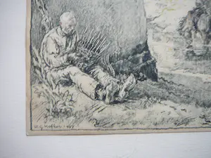 Willem Gerard Hofker - Fantasie van de Eperheide kopen? Bied vanaf 75!