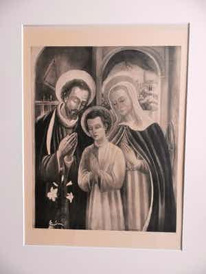 Lodewijk Schelfhout - Ora et Labora: deHeilige Familie verkocht voor € 65!