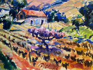 Piet Snoeren - landschap in de Var kopen? Bied vanaf 50!