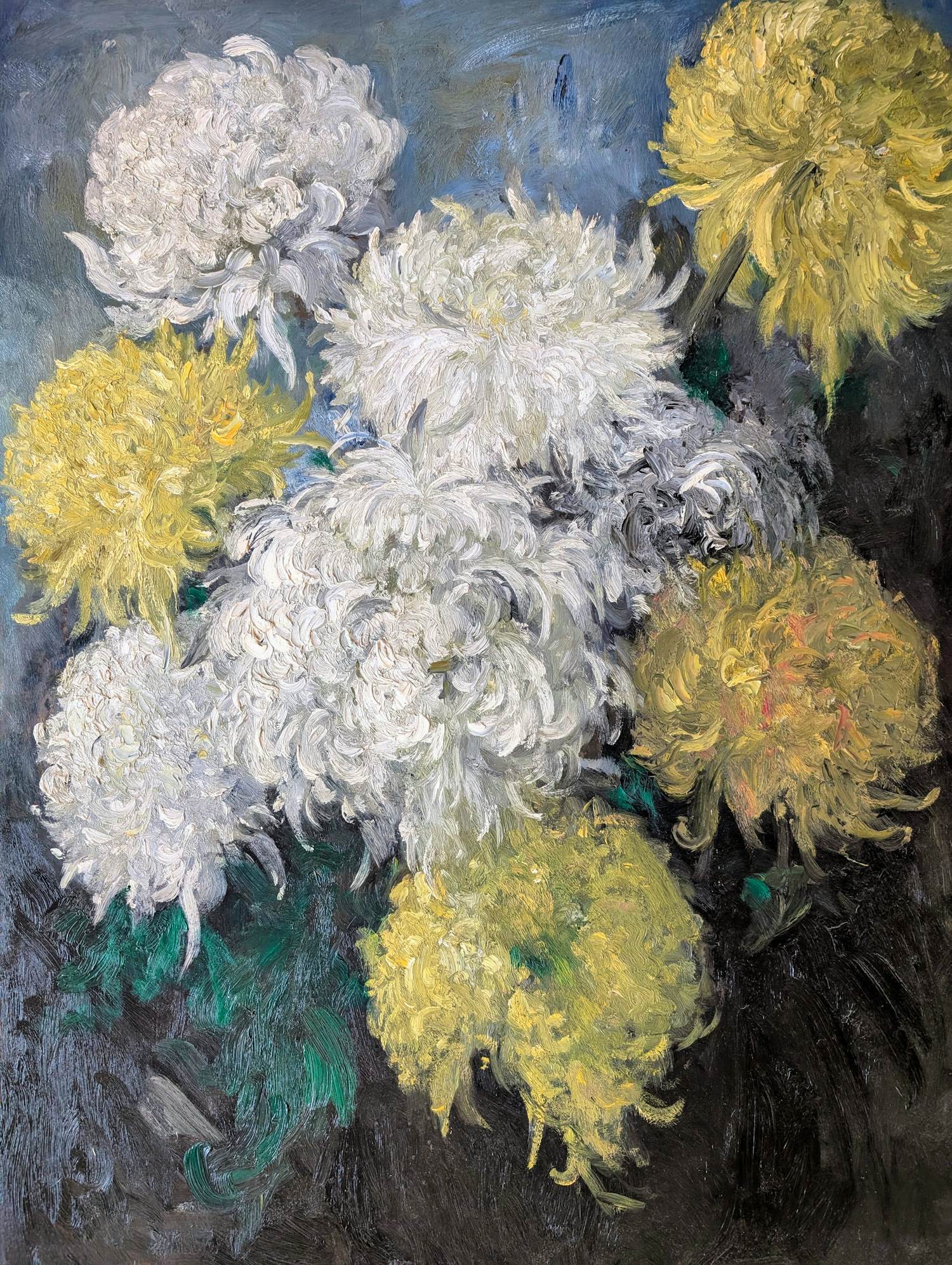 Marie Willeboordse - CHRYSANTEN (zeer groot) kopen? Bied vanaf 200!