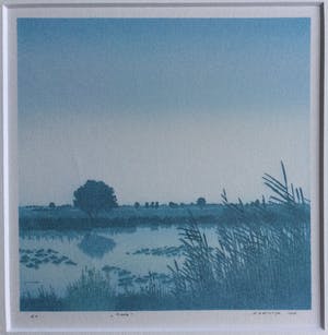 Henk Kastelijn - Zomer | kleuren zeefdruk (e.a.) - ingelijst kopen? Bied vanaf 25!