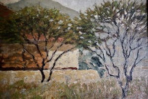 Clemence Pruijs van der Hoeven - Landschap met boerenschuur kopen? Bied vanaf 125!