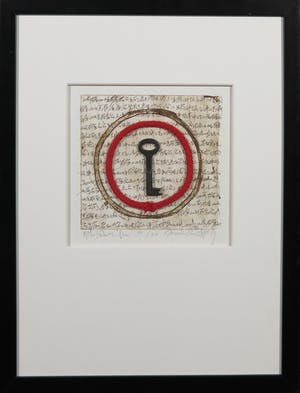 Ma Hui - Gemengde techniek, The Key - Ingelijst kopen? Bied vanaf 60!