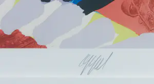 Karel Appel - Litho, Fantastic Animal with Sunshine Head - Ingelijst kopen? Bied vanaf 1!