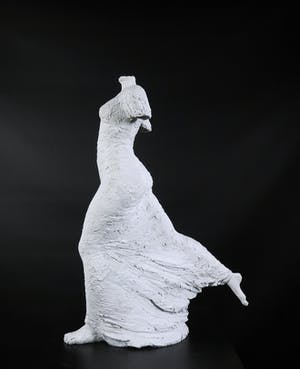 Eva Steiner - Groot gewit bronzen beeld, Facile kopen? Bied vanaf 1500!