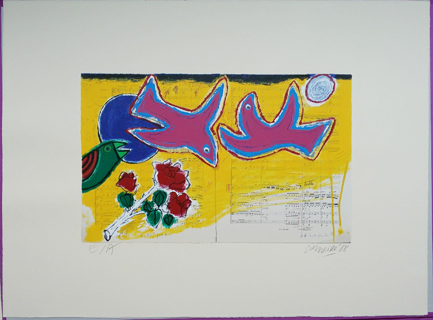 Corneille - Complete “100 jaar Concertgebouw” portfolio met 6 zeefdrukken kopen? Bied vanaf 1000!