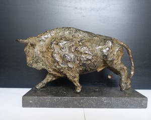 Annette Koek - Wisent in brons kopen? Bied vanaf 475!