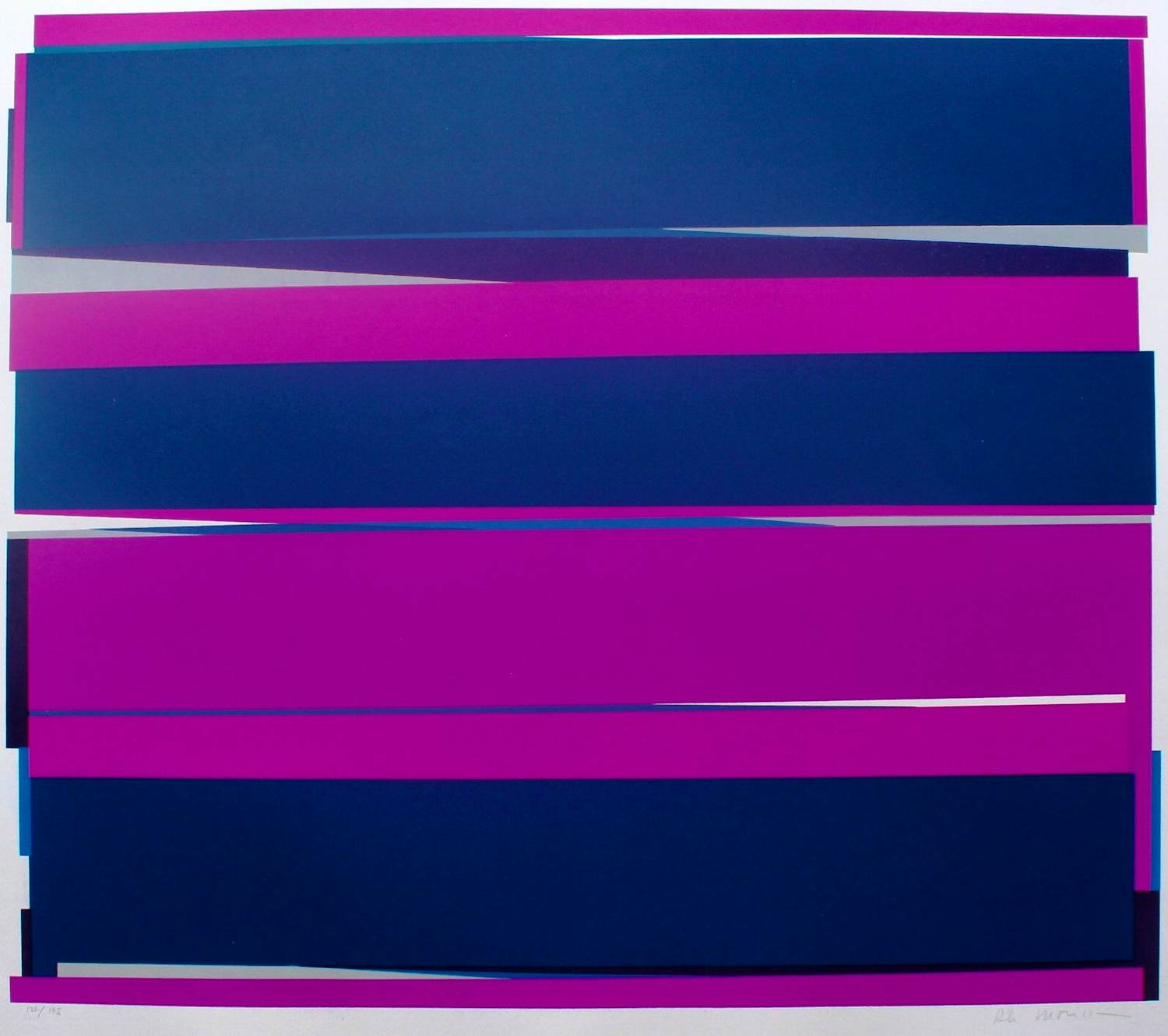 Philippe Morisson - "Distances" - Farbserigraphie - handsigniert - Auflage von 175 kopen? Bied vanaf 120!