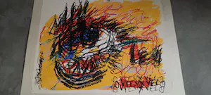 Karel Appel - Christian Dotremont - Duo Pour Pinceau et Crayon - Au vieux vélo kopen? Bied vanaf 300!