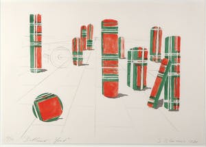 Sylvie Zijlmans - Litho, Scotland Yard - Ingelijst kopen? Bied vanaf 1!