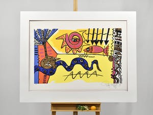 Annemiek Tjepkema - Kleurrijke dieren kopen? Bied vanaf 50!