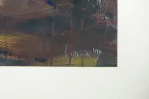 Dick Tasma - Acryl op papier, Zonder titel - Ingelijst (Groot) kaufen? Bieten Sie von 70!