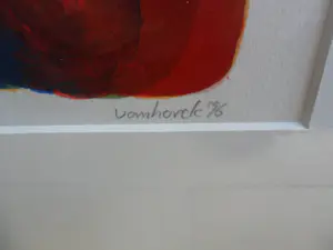 Hans Vanhorck - Zeefdruk, titel. Shapes of Things. ( Vorm van Dingen ) kopen? Bied vanaf 40!