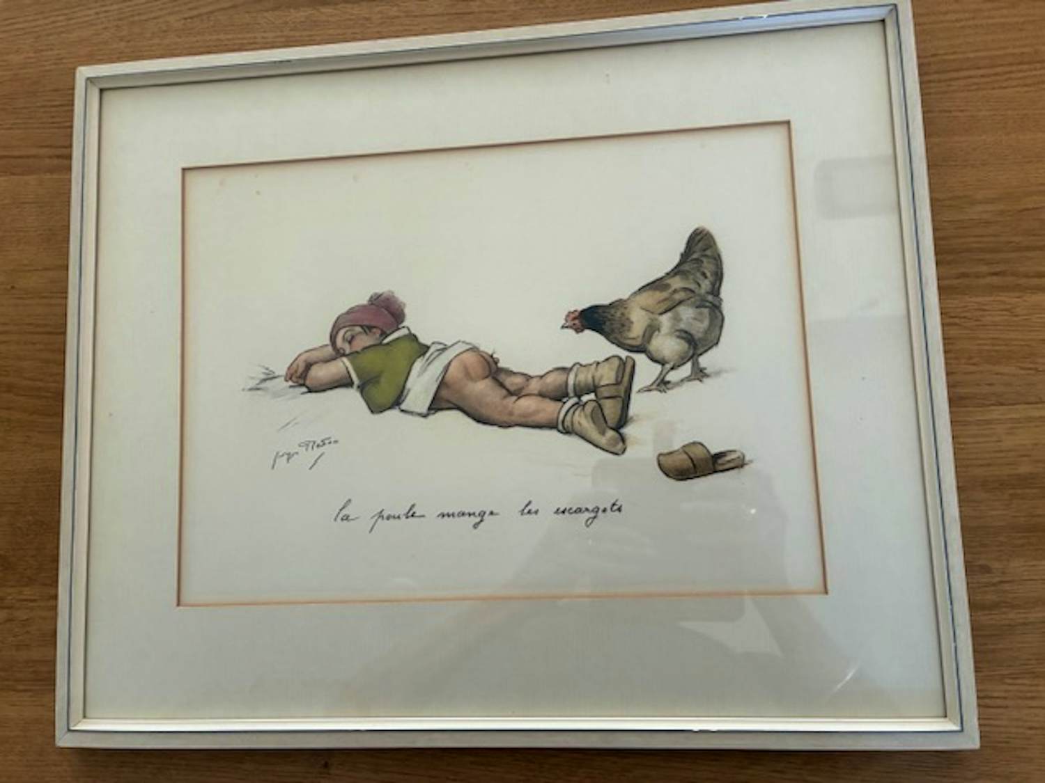 Georges Redon - la poule mange les escargots kopen? Bied vanaf 40!