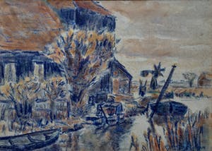 Frans Room - Gezicht op Wormerveer (Guisveld) kopen? Bied vanaf 35!