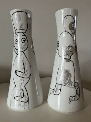 Jurjen de Haan - Twee vazen kopen? Bied vanaf 111!