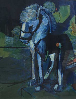 Kees Verwey - C2568-9, Paardje kopen? Bied vanaf 150!