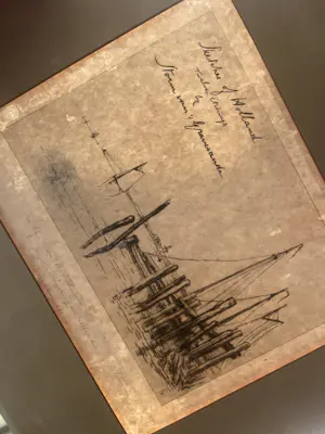 Carel Nicolaas Storm van 's-Gravesande - Ets, zee (of meer) met boot aan wal Den Haag 1921 kopen? Bied vanaf 30!