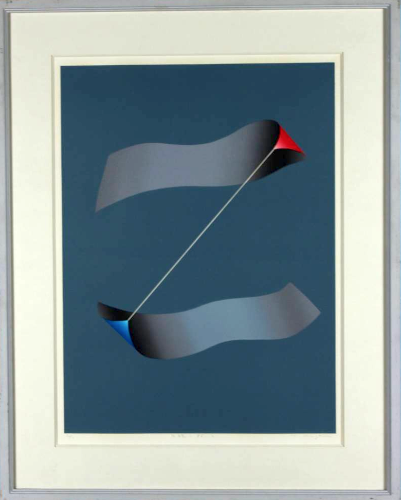 Kenji Nagai - Zeefdruk, Ingelijst kopen? Bied vanaf 99!