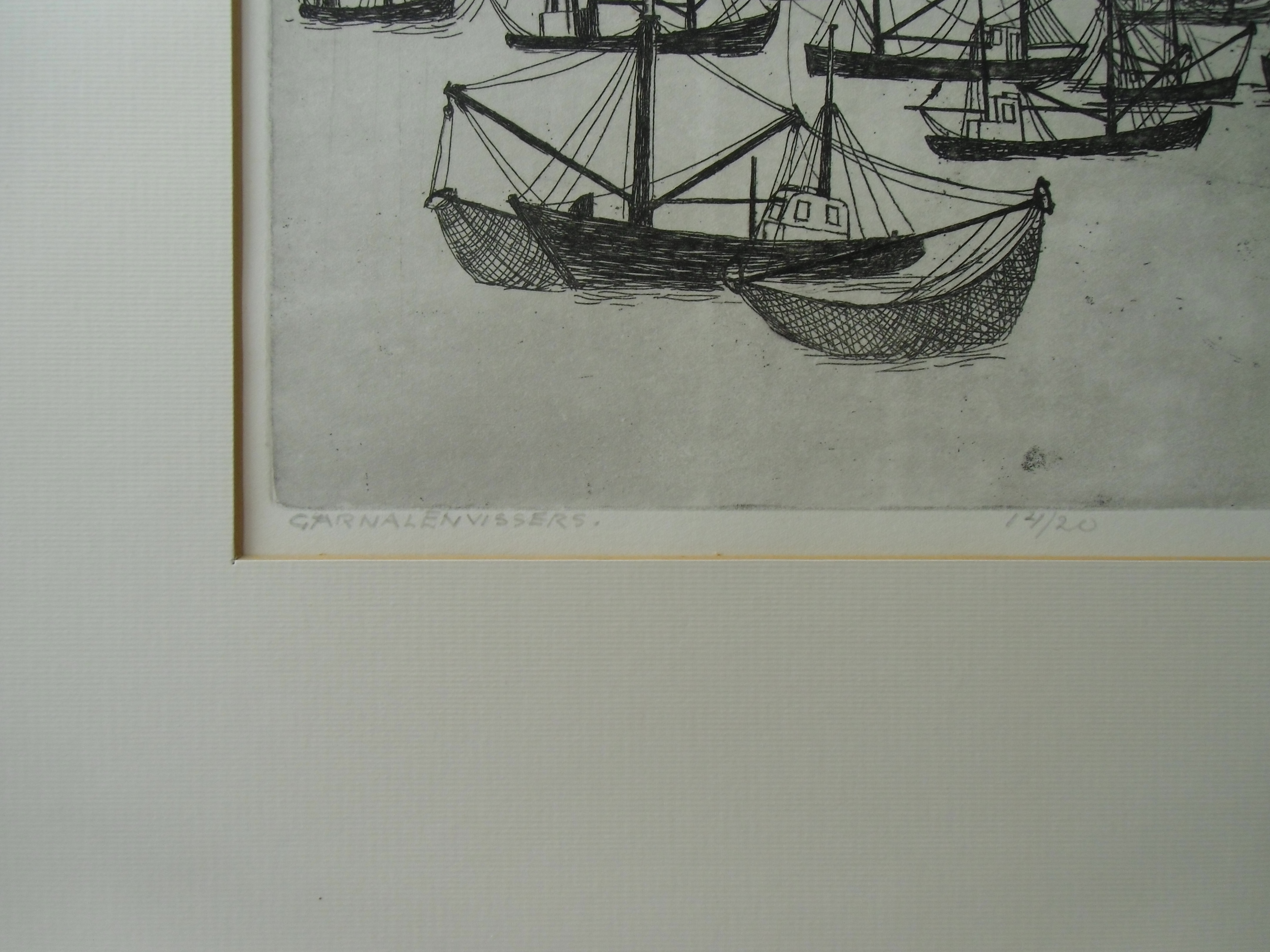 Jos van den Berg - GARNALENVISSERS /// ETS VAN JOS VAN DEN BERG kopen? Bied vanaf 50!