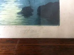 Niet of onleesbaar gesigneerd - nachtelijk landschap kopen? Bied vanaf 1!