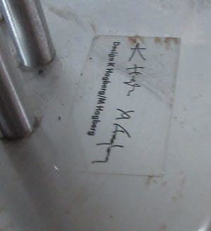 Knut & Marianne Hagberg - Acht armige kandelaar kopen? Bied vanaf 25!