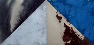 Ger van Elk - Mont Blanc Mountain, gem. techniek van foto en zeefdruk op papier (nette lijst) kopen? Bied vanaf 375!