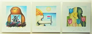 Jorg Reme - 3 Offset-litho's - Handgesigneerd en genummerd - 1983 kopen? Bied vanaf 20!