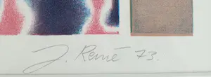 Jörg Remé - Personage - Litho - 1973 - 61/190 kaufen? Bieten Sie von 65!