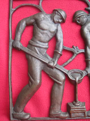 Brons (Onbekend) - Wand reliëf . kopen? Bied vanaf 60!
