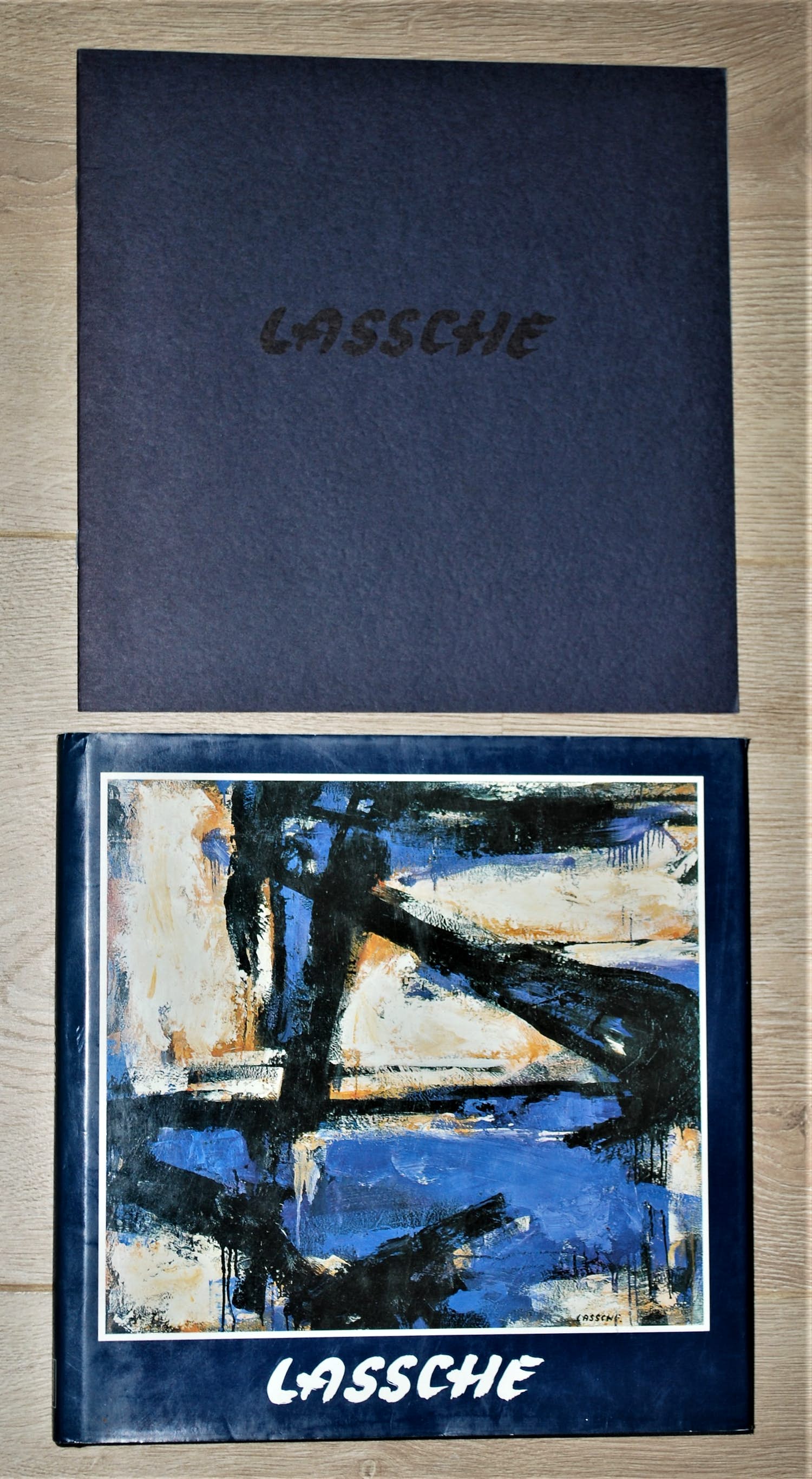 Henk Lassche - 2 boekwerken, 1x handbeschreven - gratis verzending verkocht voor € 50!